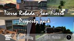 San Fierro, tierra robada pacote de propriedade para GTA San Andreas