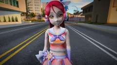 Love Live skin 18 para GTA San Andreas