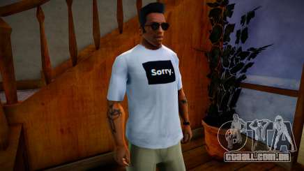 T-shirt Sorry. para GTA San Andreas