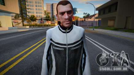 Niko Bellic Biker para GTA San Andreas