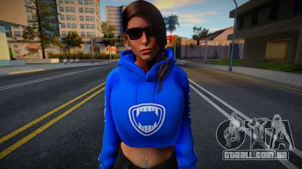 Lara Croft Fashion Casual - Los Santos Tuners 2 para GTA San Andreas