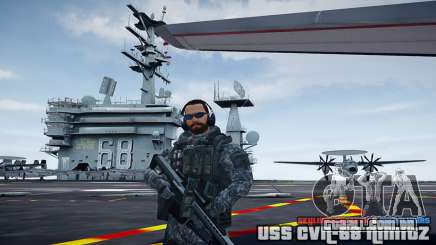 USS CVN-68 Nimitz (New Version) para GTA 4