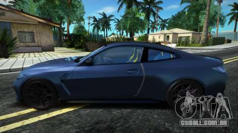 BMW M4 G82 2021 Factory Version para GTA San Andreas