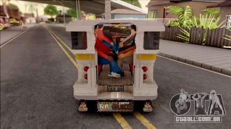 Jeepney Philippine Taxi para GTA San Andreas