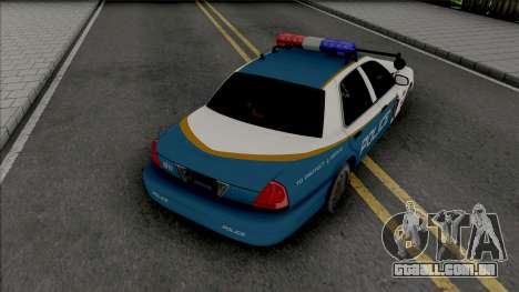 Ford Crown Victoria 2008 PCPD para GTA San Andreas