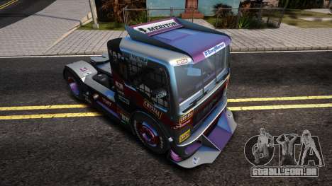 MAN TGX Formula Truck [ADB IVF VehFuncs] para GTA San Andreas