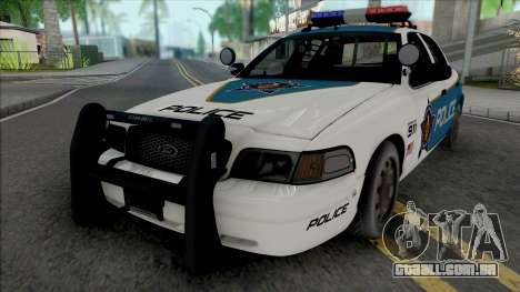 Ford Crown Victoria 2008 PCPD para GTA San Andreas