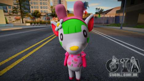 Animal Crossing Chelsea Skin para GTA San Andreas