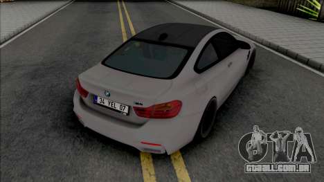 BMW M4 Stance [IVF] para GTA San Andreas