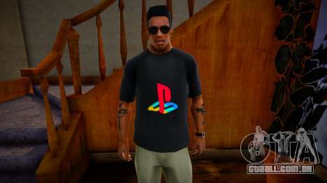 Playstation Logo T-Shirt para GTA San Andreas