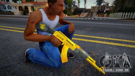 Gold AK-47 [CrossFire] para GTA San Andreas