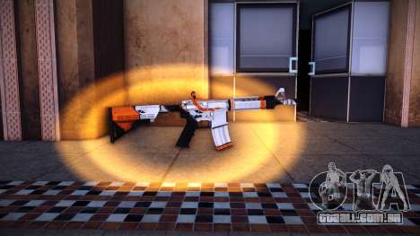 M4A4 Asiimov from CS:GO para GTA Vice City