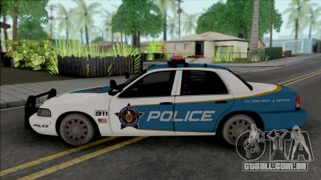 Ford Crown Victoria 2008 PCPD para GTA San Andreas