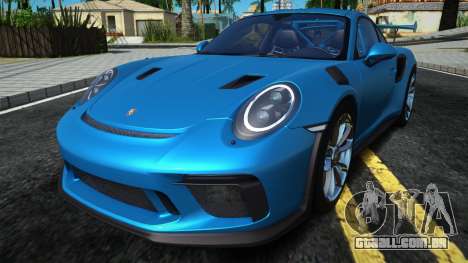 Porsche 911 GT3 RS 2018 (Real Racing 3) v3 para GTA San Andreas