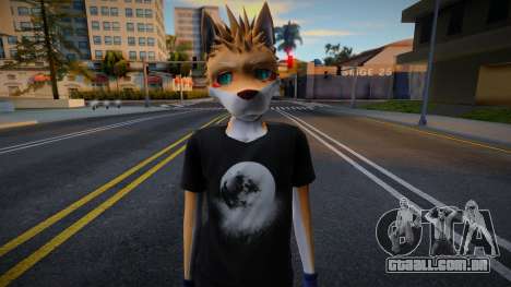 Random Akagami Hero Skin (Tau Furry) para GTA San Andreas