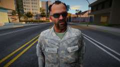 GTA V Trevor Soldier glasses Skin para GTA San Andreas