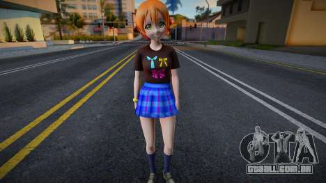 Love Live - Tshirt 41 para GTA San Andreas