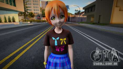 Love Live - Tshirt 41 para GTA San Andreas