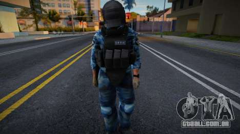 Polícia de choque de capacete para GTA San Andreas