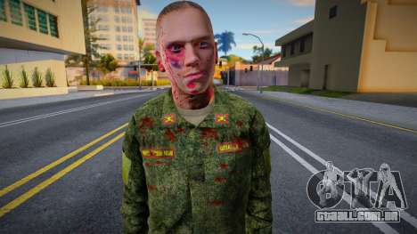 Soldado Espancado para GTA San Andreas