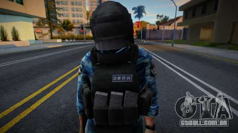 Polícia de choque de capacete para GTA San Andreas