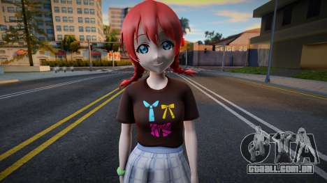 Love Live - Tshirt 56 para GTA San Andreas