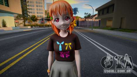 Love Live - Tshirt 59 para GTA San Andreas