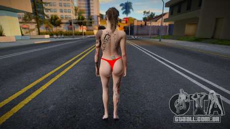 Claire Redfield Stripper para GTA San Andreas