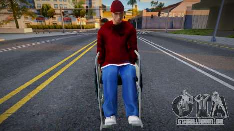 Omyst em uma cadeira de rodas para GTA San Andreas