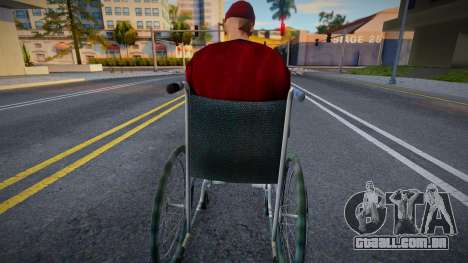 Omyst em uma cadeira de rodas para GTA San Andreas