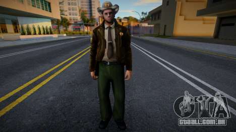 Pele de Inverno do Xerife para GTA San Andreas
