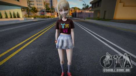 Love Live - Tshirt 61 para GTA San Andreas