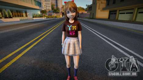 Love Live - Tshirt 36 para GTA San Andreas