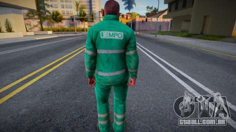 Pracownik MPO para GTA San Andreas