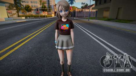 Love Live - Tshirt 13 para GTA San Andreas