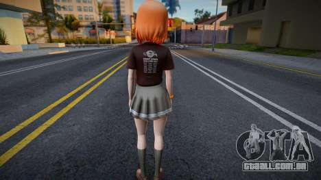 Love Live - Tshirt 59 para GTA San Andreas