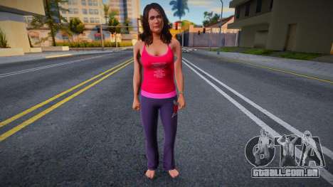 Amanda from GTA V para GTA San Andreas