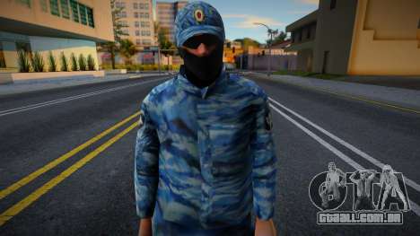 Policial de choque de boné para GTA San Andreas