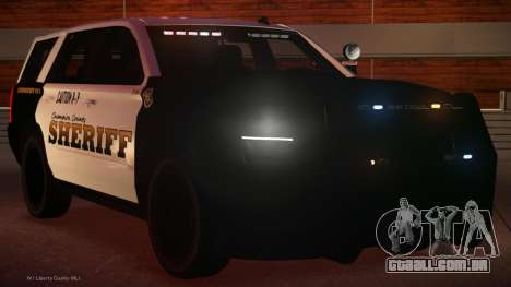Chevrolet Tahoe Sheriff (ELS) para GTA 4