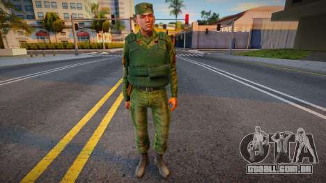 Militar em armadura para GTA San Andreas