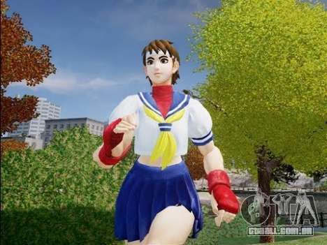 Sakura Kasugano Ped para GTA 4