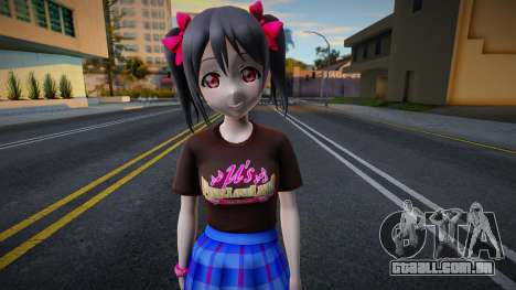 Love Live - Tshirt 67 para GTA San Andreas