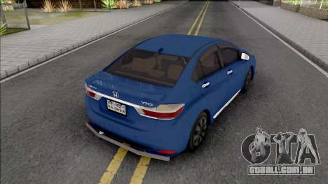 Honda City 2020 para GTA San Andreas