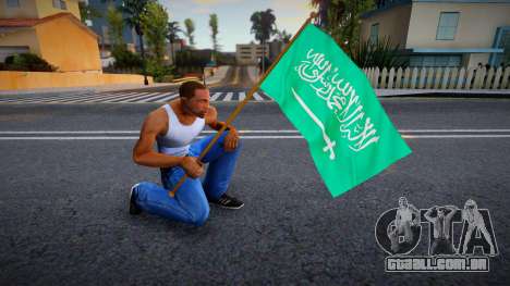 Saudi Arabia Flag para GTA San Andreas