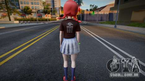 Love Live - Tshirt 56 para GTA San Andreas