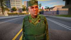 Militar em armadura para GTA San Andreas