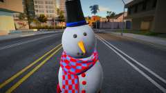 Boneco de Neve v2 para GTA San Andreas