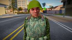 Militar de capacete para GTA San Andreas