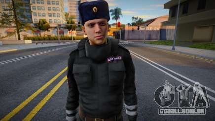 Policial de trânsito em uniforme de inverno v1 para GTA San Andreas