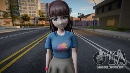 Love Live - Tshirt 132 para GTA San Andreas